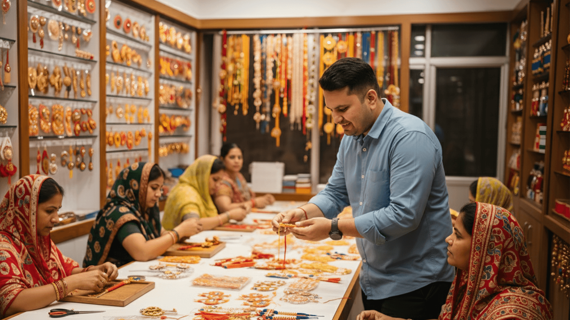 Threads that unite: How this Flipkart Seller creates opportunity with every rakhi