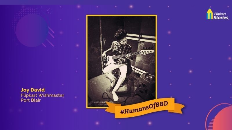 #HumansOfBBD: Student, aspiring rockstar, Flipkart Wishmaster, Joy David is making waves in Andamans