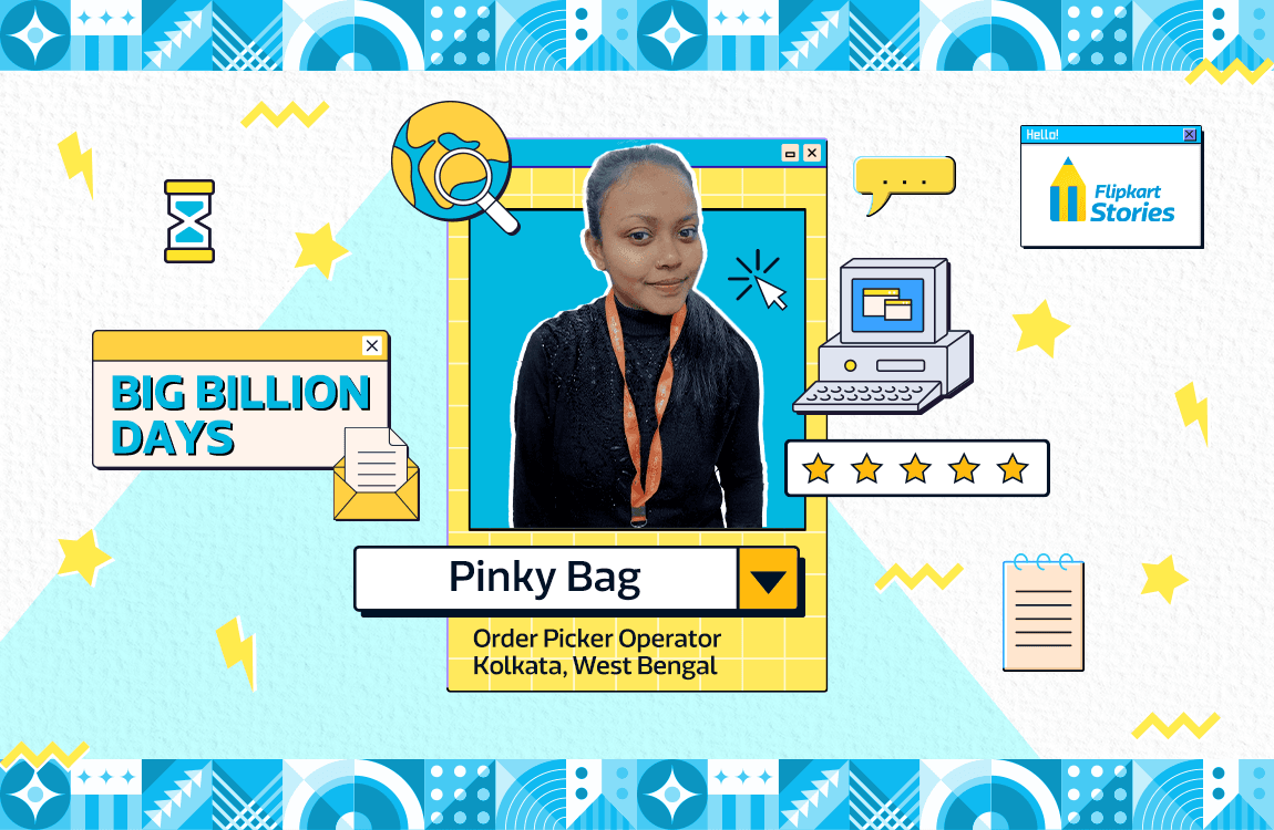 Pinky Bag: Setting New Standards as a Flipkart Forklift Operator