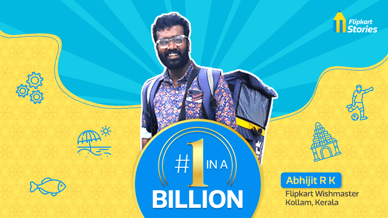 Simple joys bring Flipkart Wishmaster Abhijit R K his #OneInABillion moments