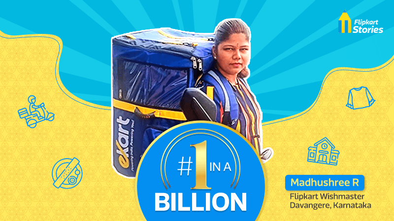 Dosas and deliveries in Davangere: Flipkart Wishmaster Madhushree’s #OneInABillion Story